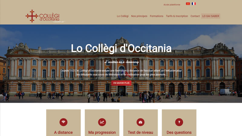 site web collegi occitania